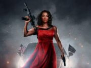 Американская мечта! Президент Виола Дэвис с пушками на постере боевика «G20»